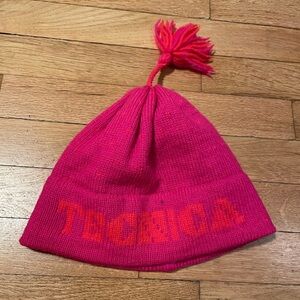 Vintage Tecnica Wool Pink and Orange Hat O/S